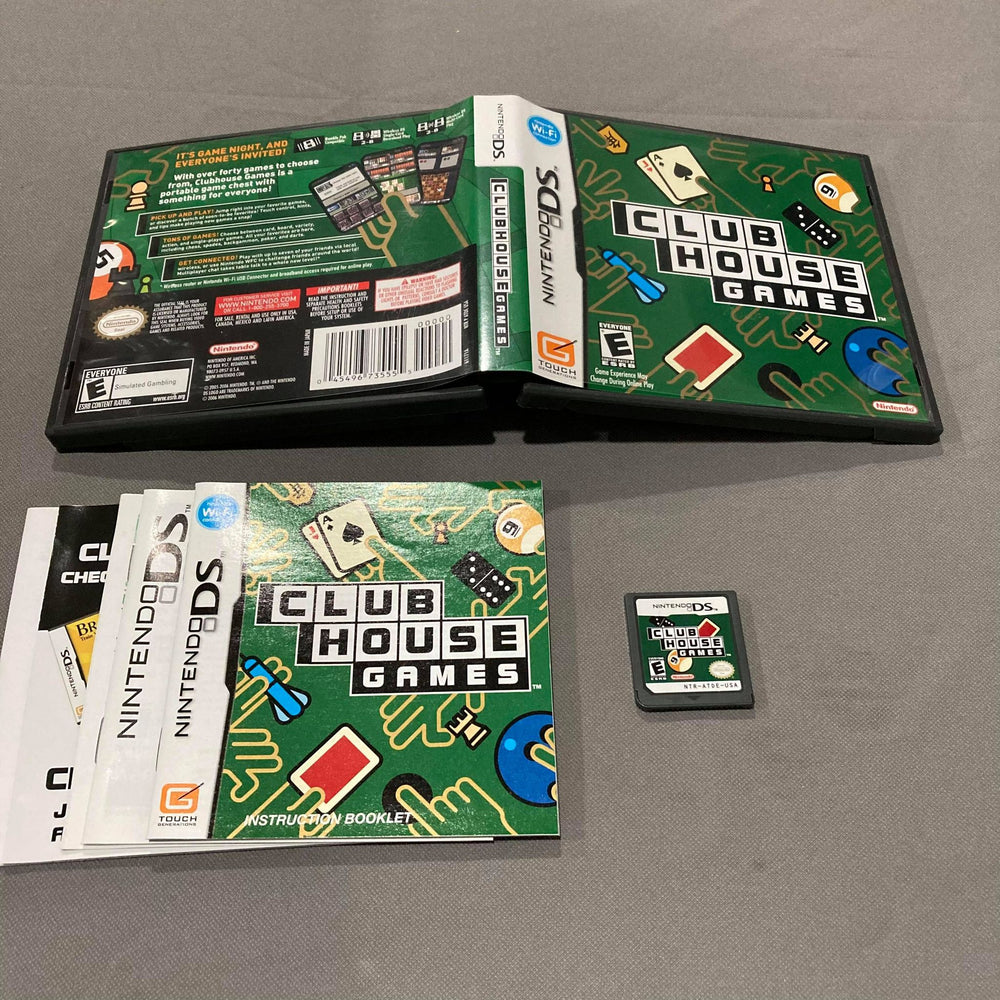 Club House Games Nintendo DS