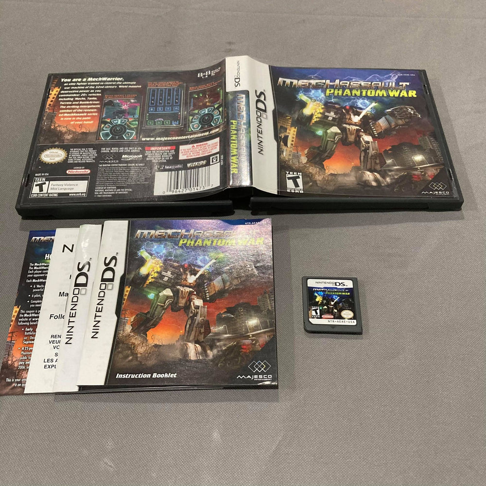 Mech Assault Phantom War Nintendo DS
