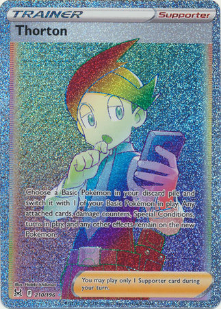 Thorton - 210/196 - Hyper Rare Pokemon Card
