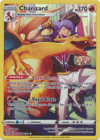 Charizard - TG03/TG30 - Holo Rare Pokemon Card