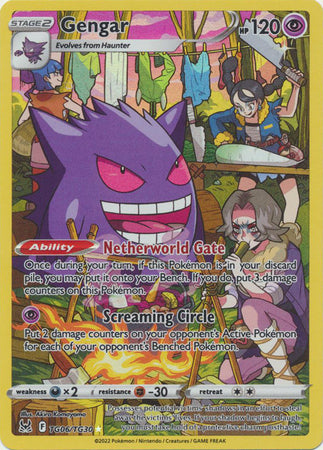 Gengar - TG06/TG30 - Holo Rare Pokemon Card