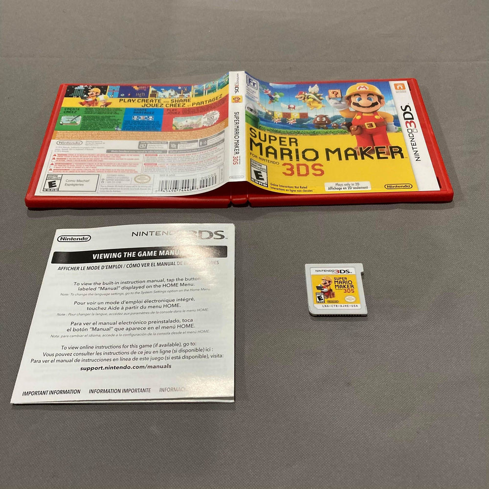 Super Mario Maker Nintendo 3DS