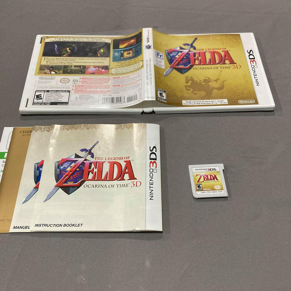 Zelda Ocarina Of Time 3D Nintendo 3DS