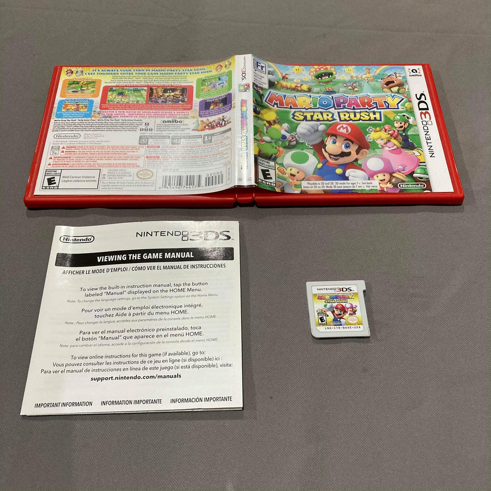 Mario Party Star Rush Nintendo 3DS