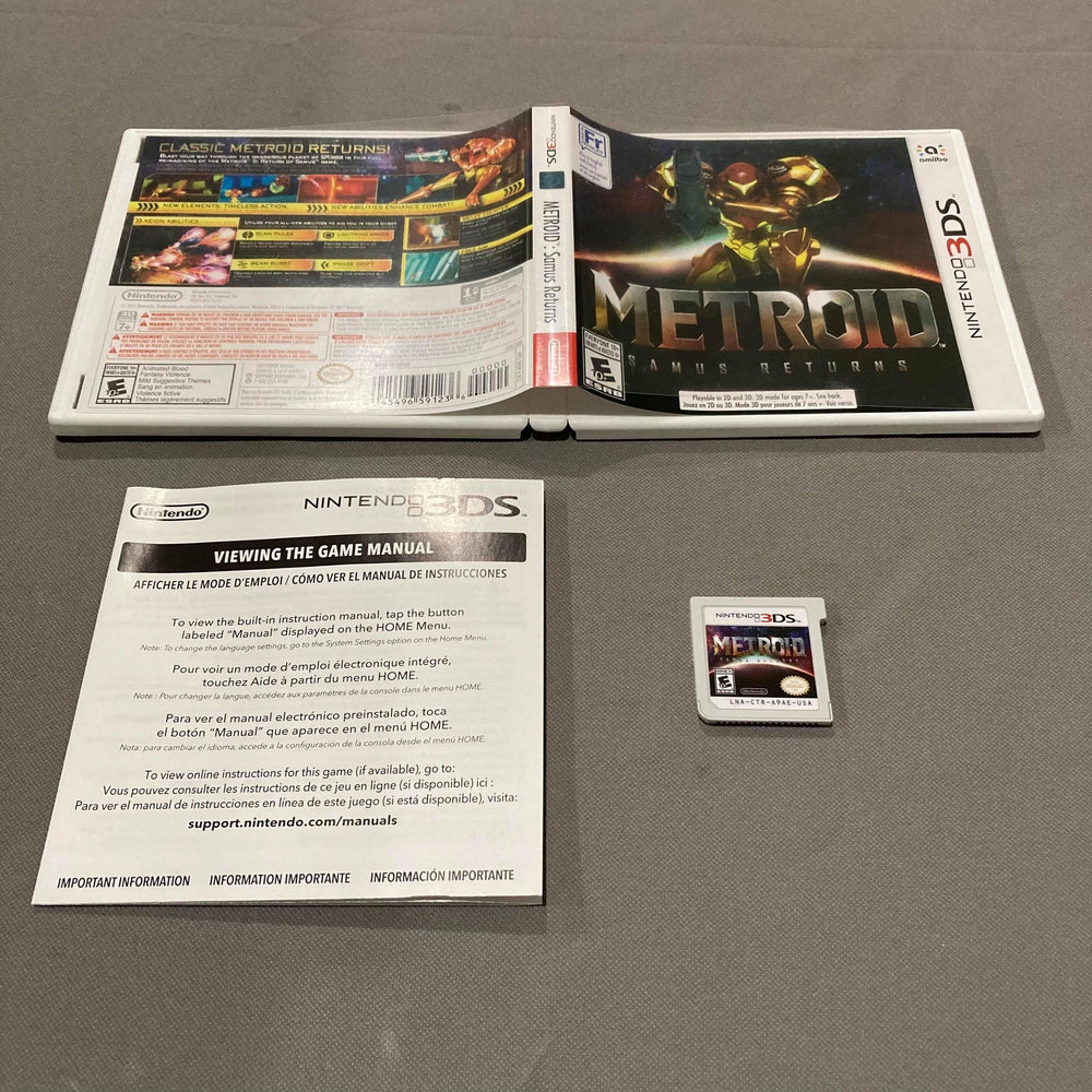 Metroid Samus Returns Nintendo 3DS