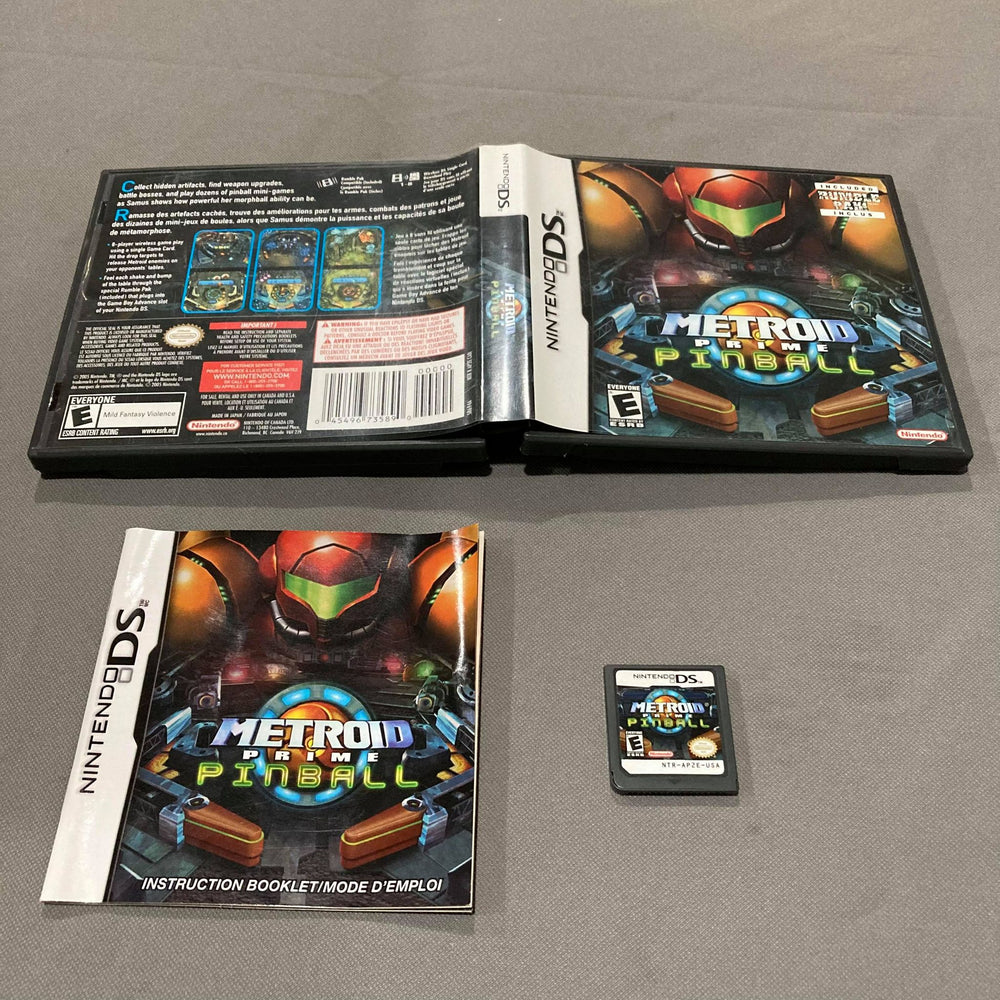 Metroid Prime Pinball Nintendo DS