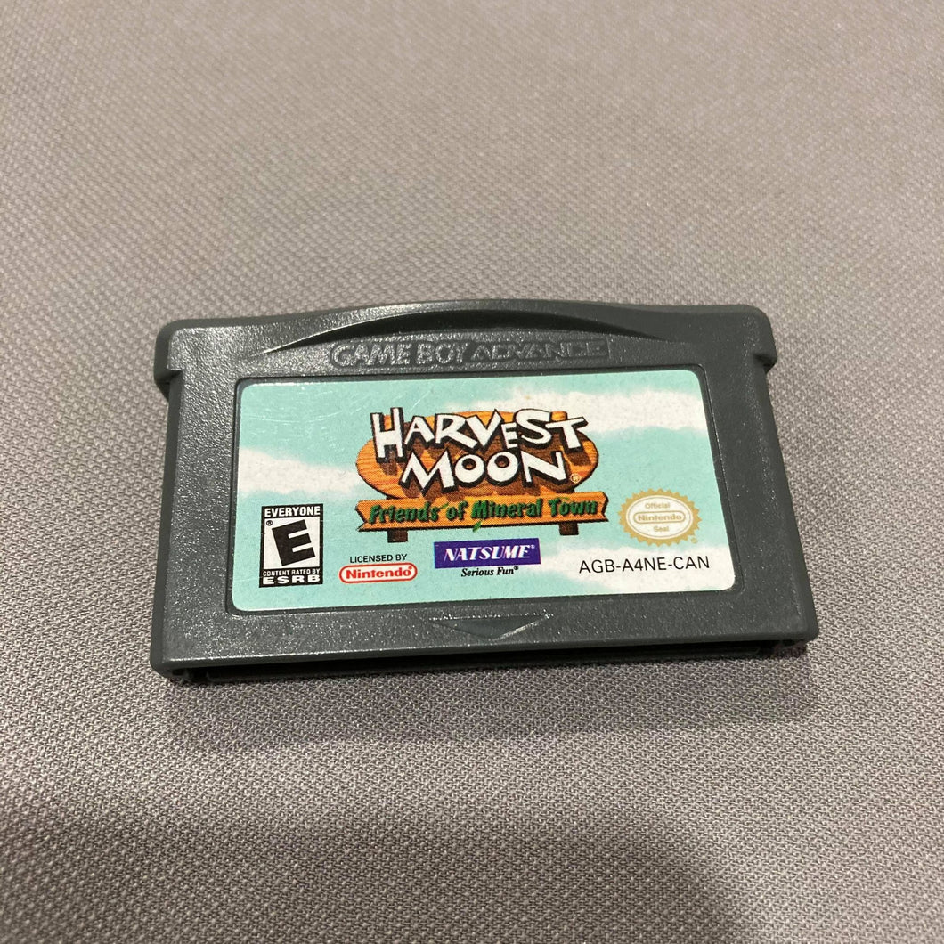 Harvest Moon Friends Mineral Town GameBoy Advance