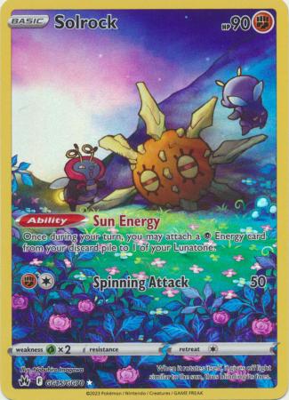 Solrock - GG15/GG70 - Holo Rare Pokemon Card