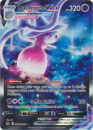 Hatterene VMAX - GG47/GG70 - Ultra Rare Pokemon Card