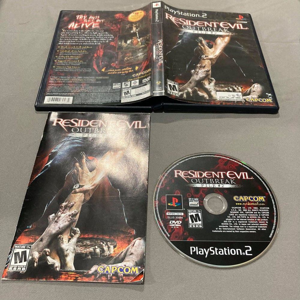Resident Evil Outbreak File 2 Playstation 2