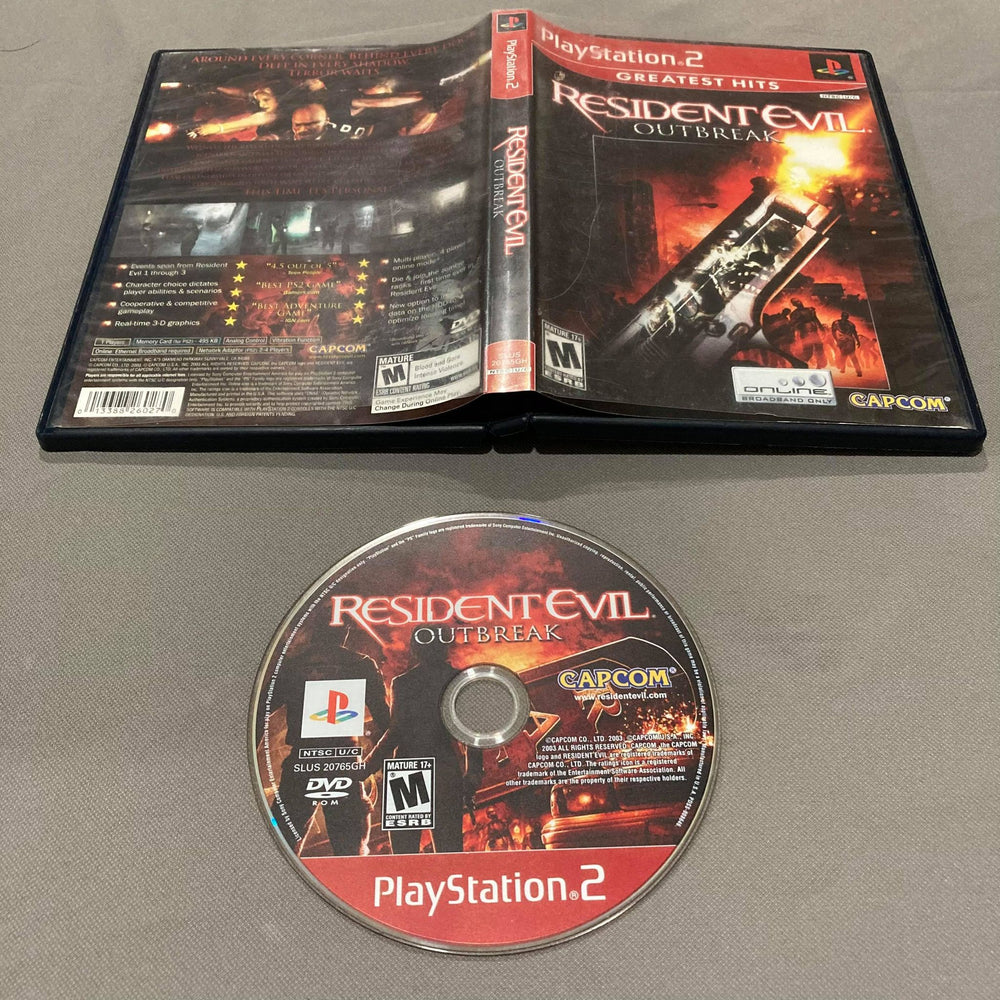 Resident Evil Outbreak Greatest Hits For newest Playstation 2