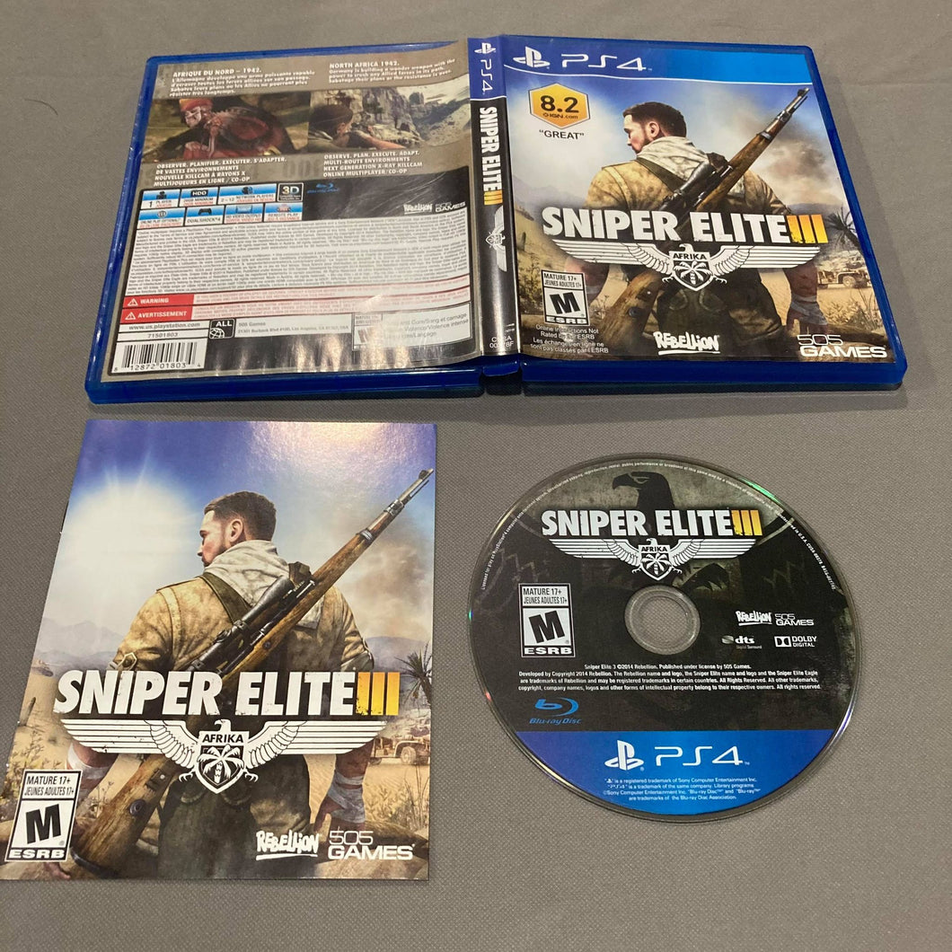 Sniper Elite III Playstation 4