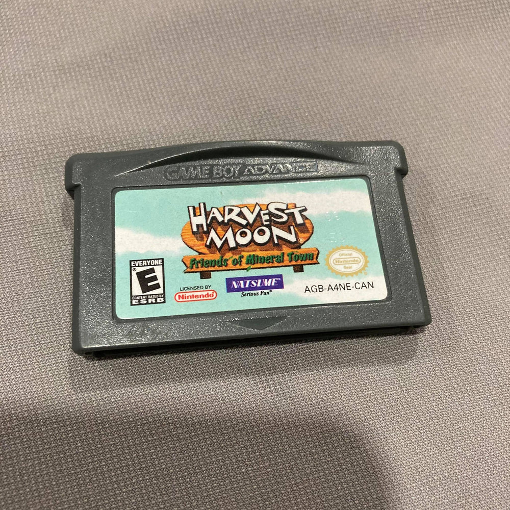 Harvest Moon Friends Mineral Town GameBoy Advance