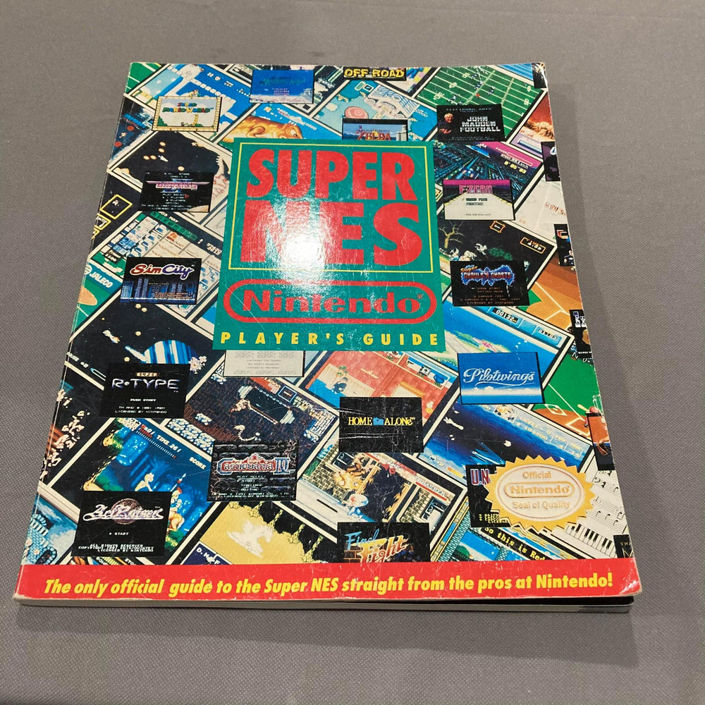 Super NES Nintendo Player's Guide Official Magazine Strategy Book Guide