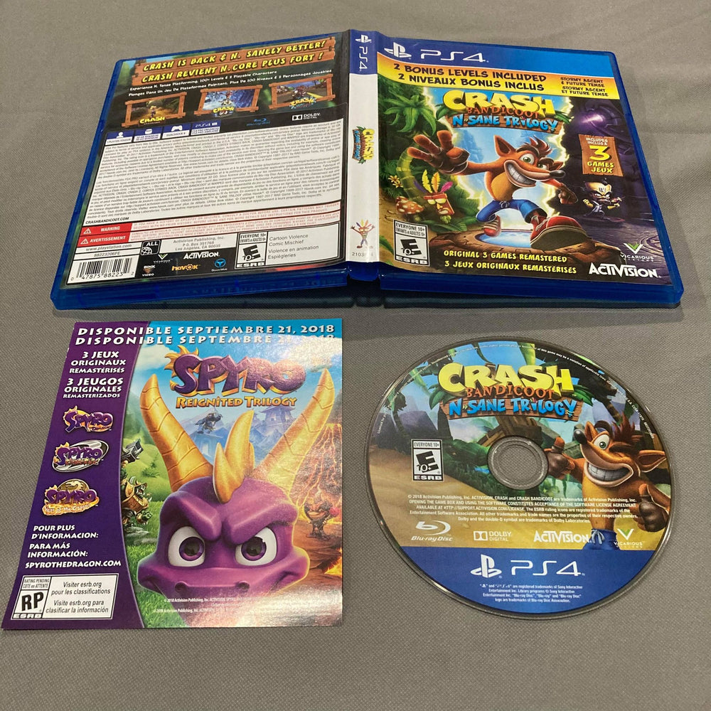 Crash Bandicoot N. Sane Trilogy Playstation 4
