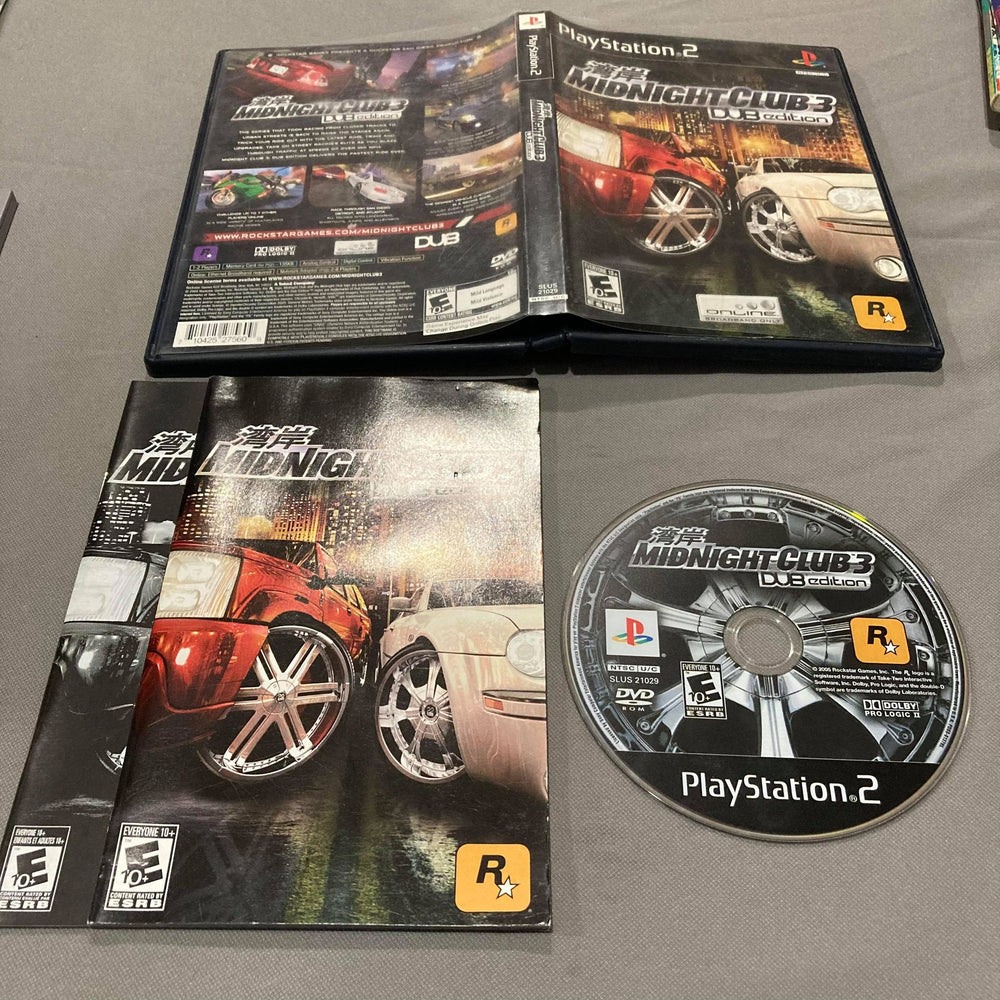 Midnight Club 3 Dub Edition Remix Playstation 2