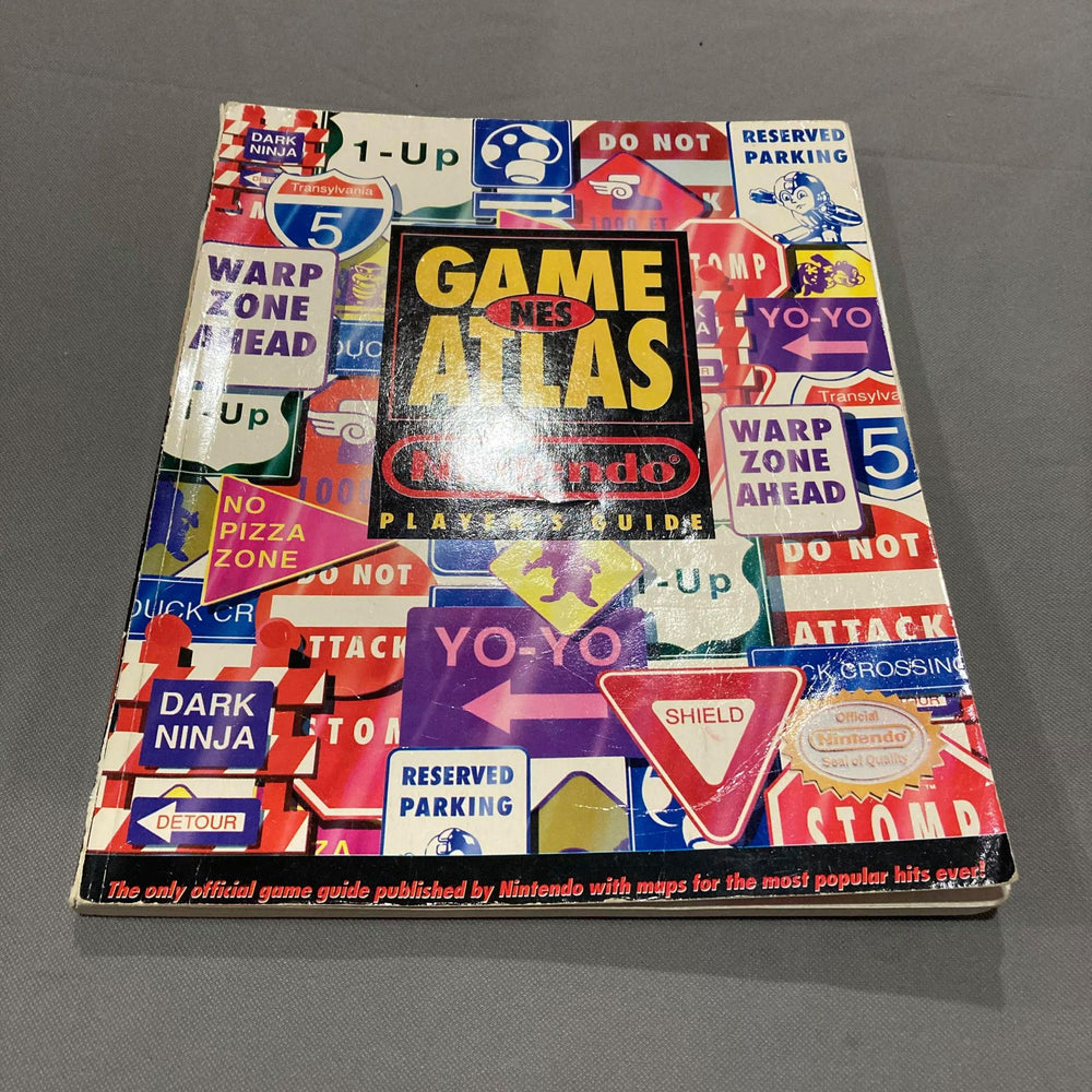 NES Game Atlas Nintendo Player's Guide Official Strategy Guide