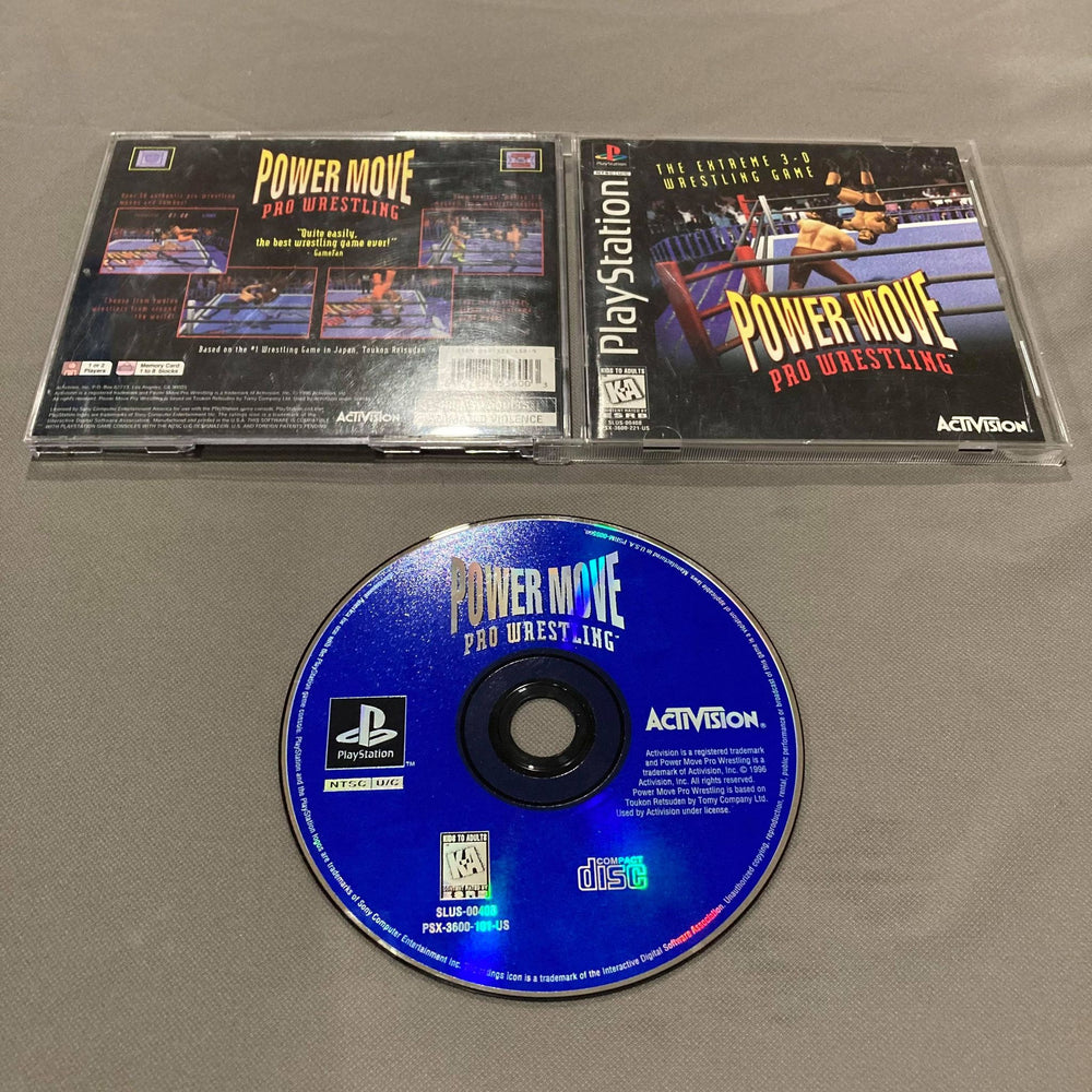 Power Move Pro Wrestling Playstation