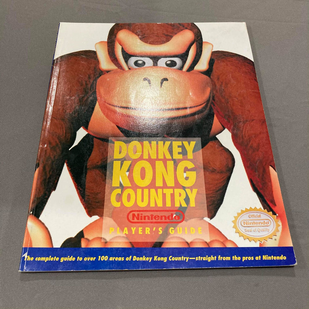 Donkey Kong Country Official Player's Strategy Game Guide Nintendo SNES Guide