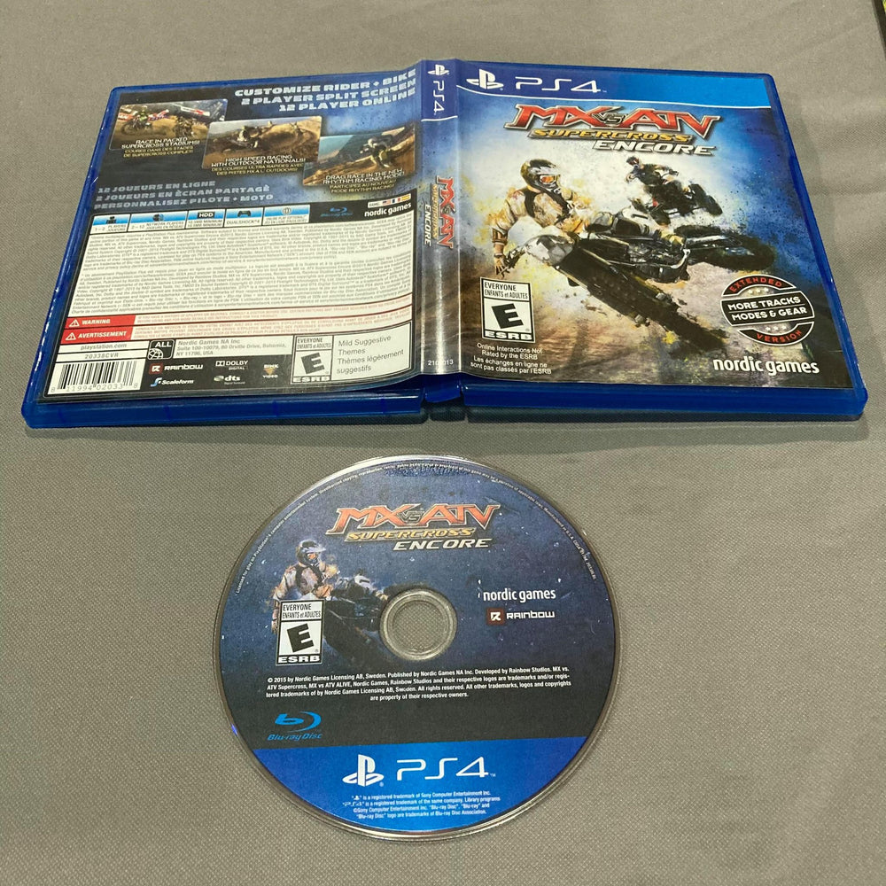 MX Vs ATV Supercross Encore Edition Playstation 4