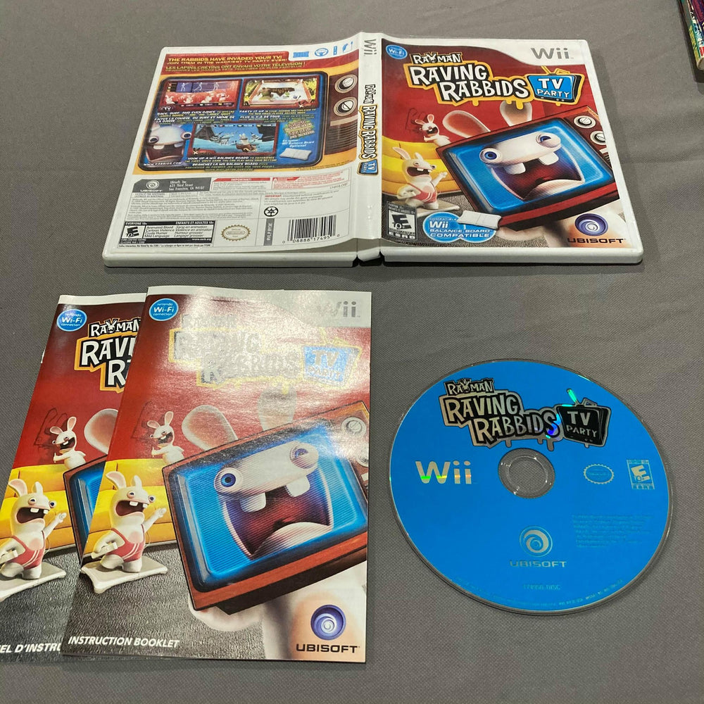 Rayman Raving Rabbids TV Party Wii