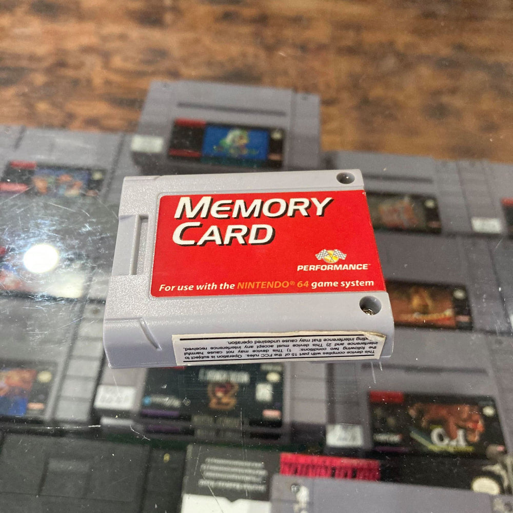 N64 Memory Card Nintendo 64