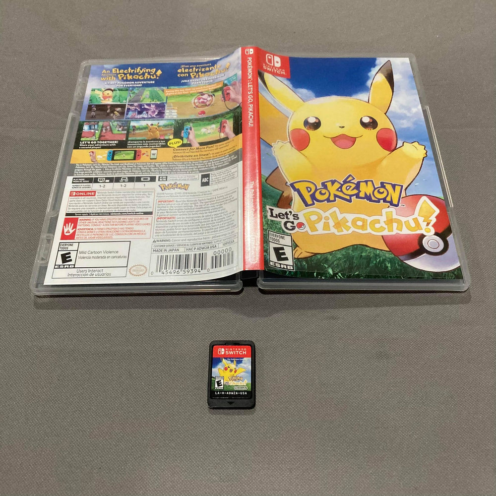 Pokemon Let's Go Pikachu Nintendo Switch