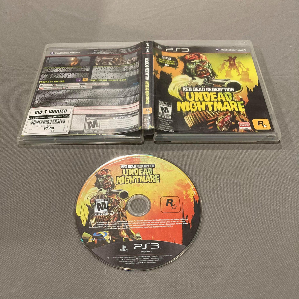 Red Dead Redemption Undead Nightmare Collection Playstation 3