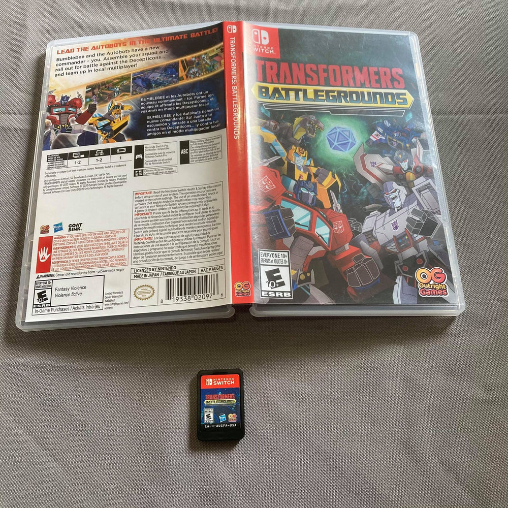 Transformers: Battlegrounds Nintendo Switch