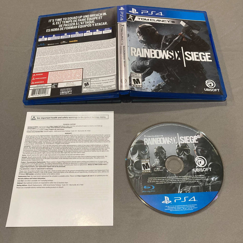 Rainbow Six Siege Playstation 4