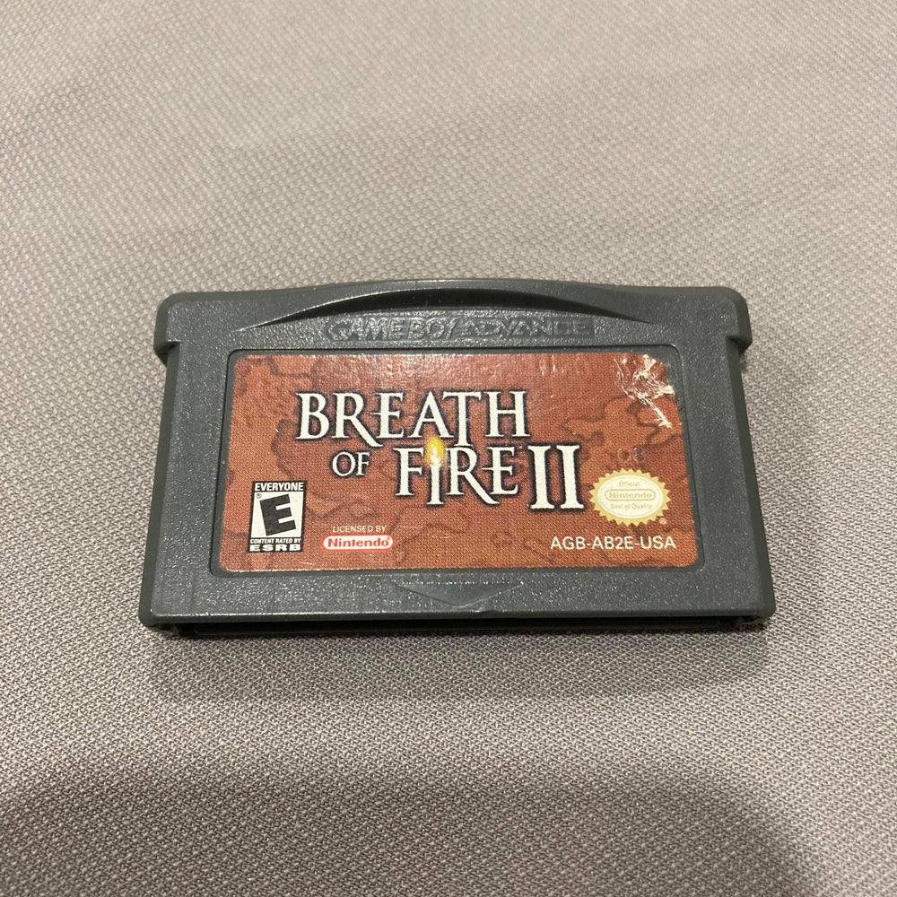 Breath Of Fire II GameBoy Advance