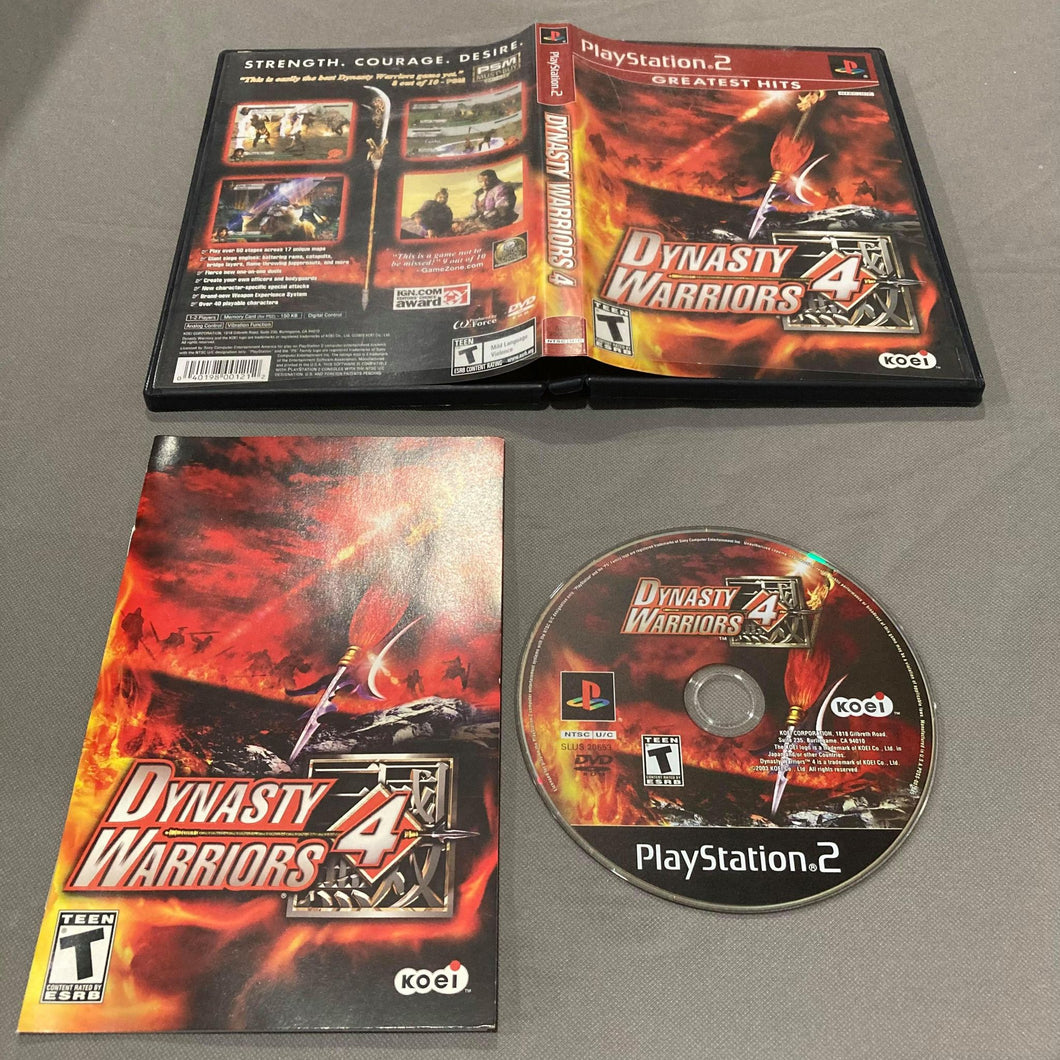 Dynasty Warriors 4 [Greatest Hits] Playstation 2
