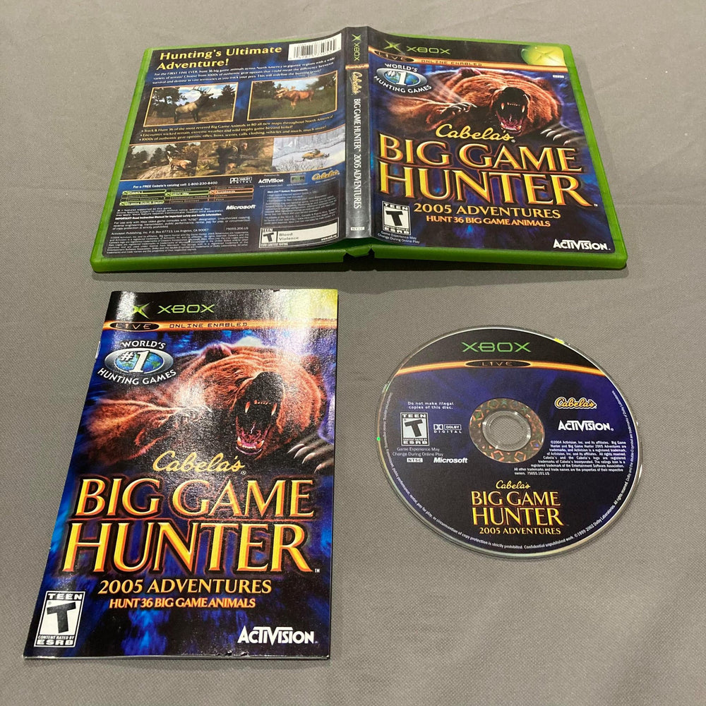 Cabela's Big Game Hunter 2005 Adventures Xbox