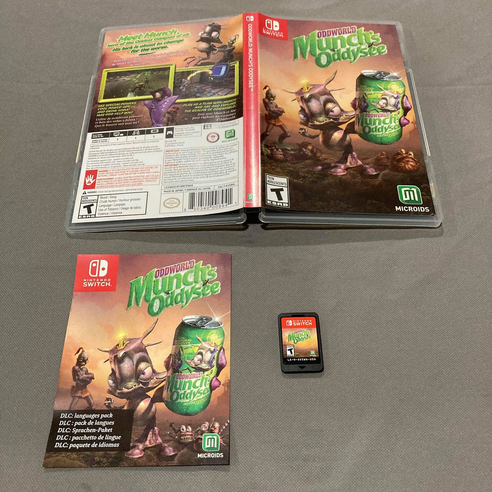 Oddworld Munch's Oddysee Nintendo Switch