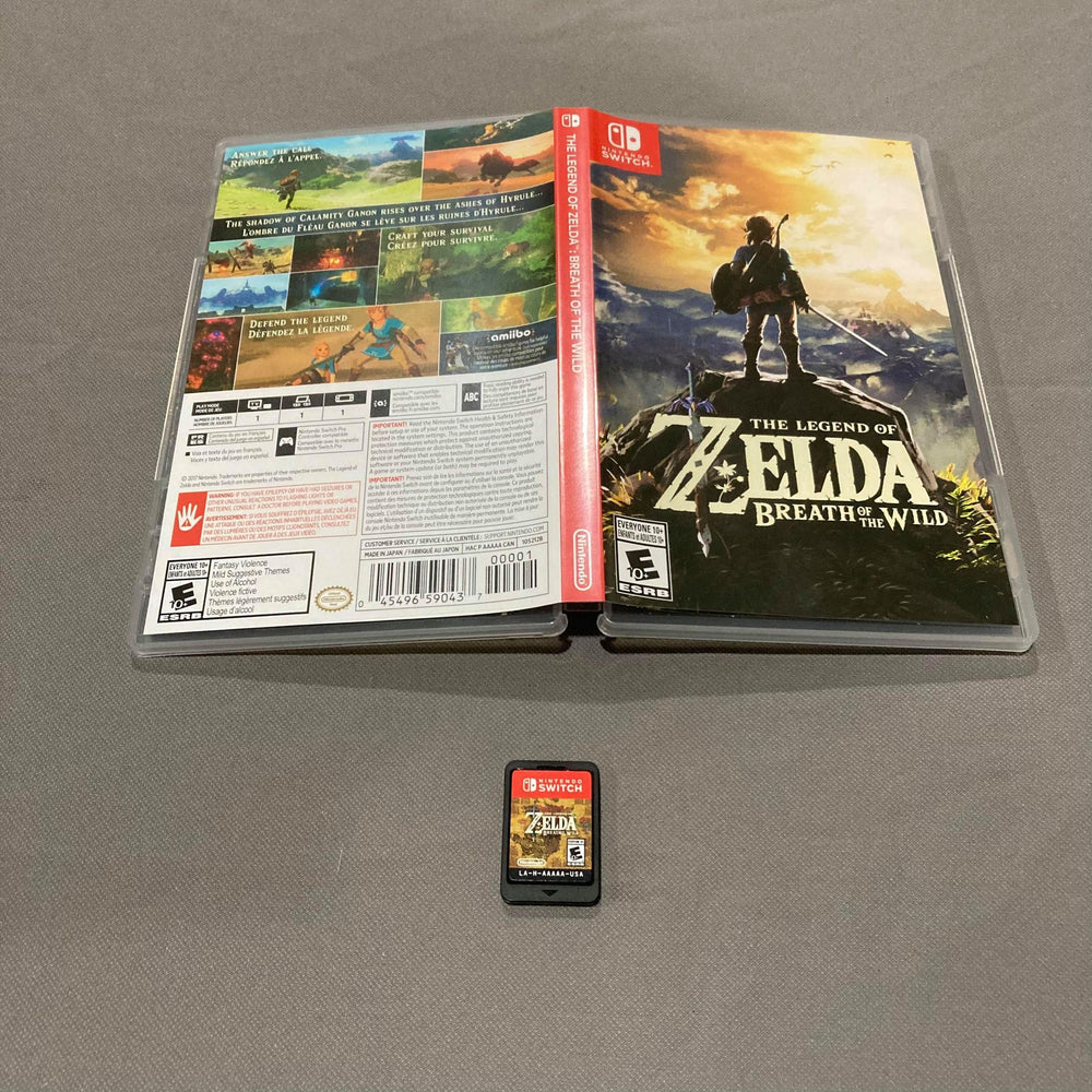 Zelda Breath Of The Wild Nintendo Switch