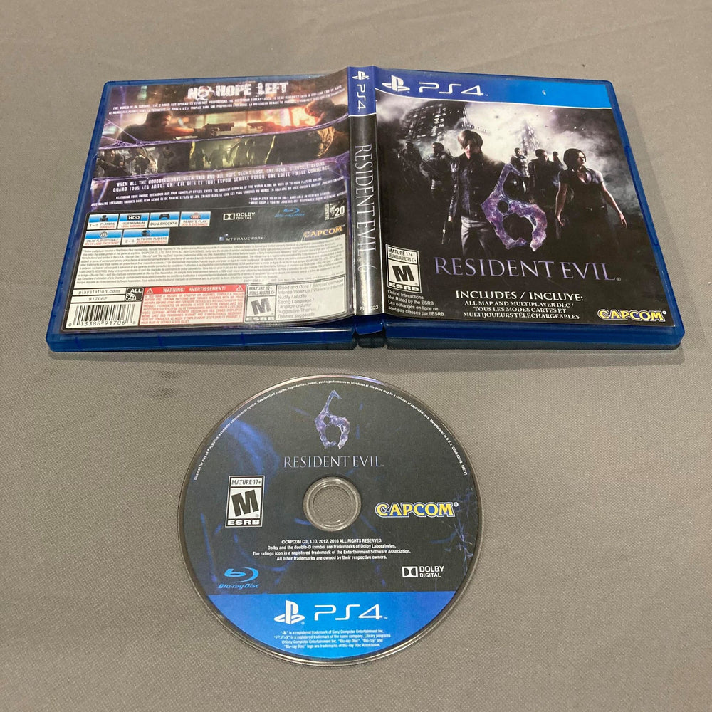 Resident Evil 6 Playstation 4