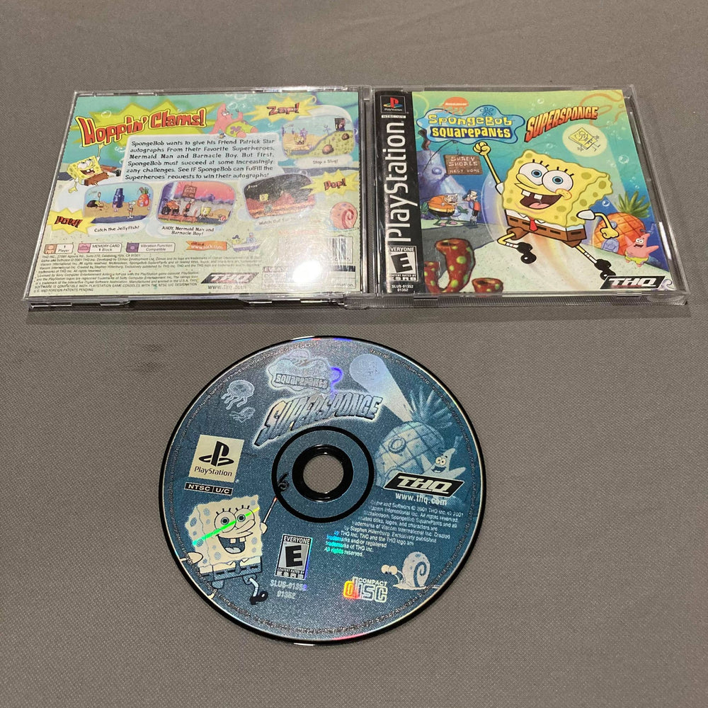 SpongeBob SquarePants Super Sponge Playstation
