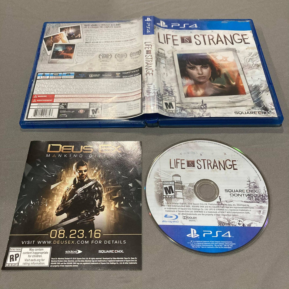 Life Is Strange Playstation 4