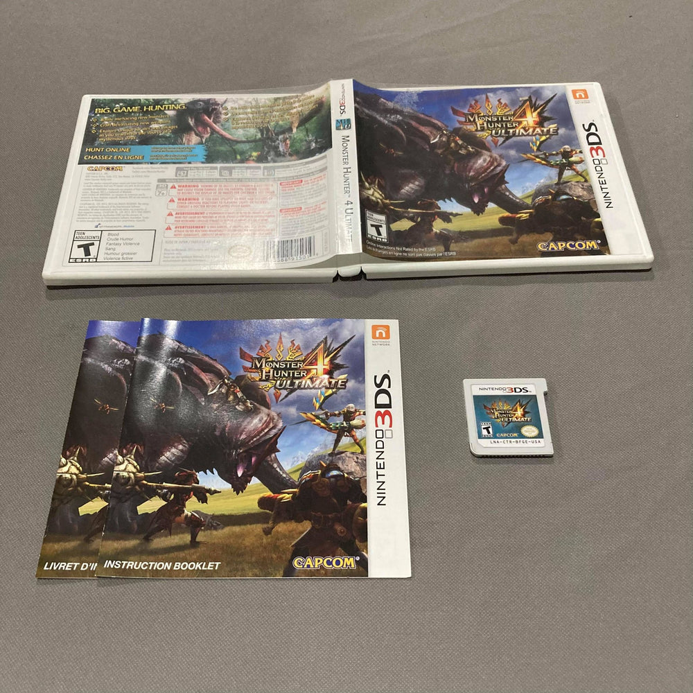 Monster Hunter 4 Ultimate Nintendo 3DS