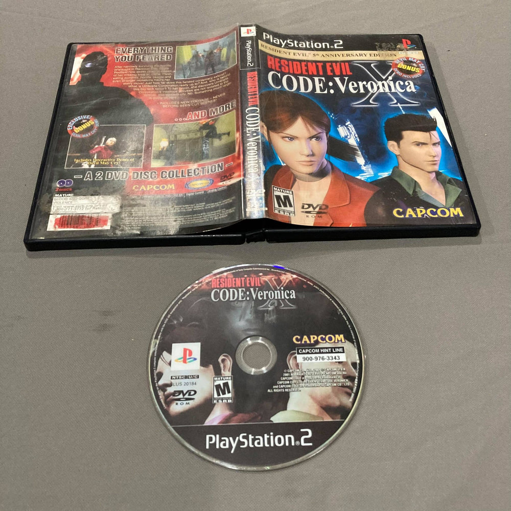 Resident Evil Code Veronica X Playstation 2
