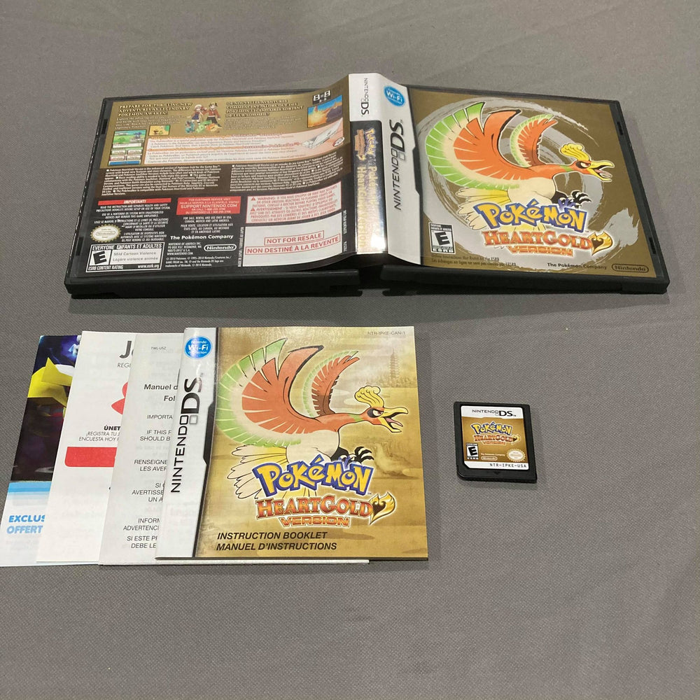 Pokemon HeartGold Version Nintendo DS
