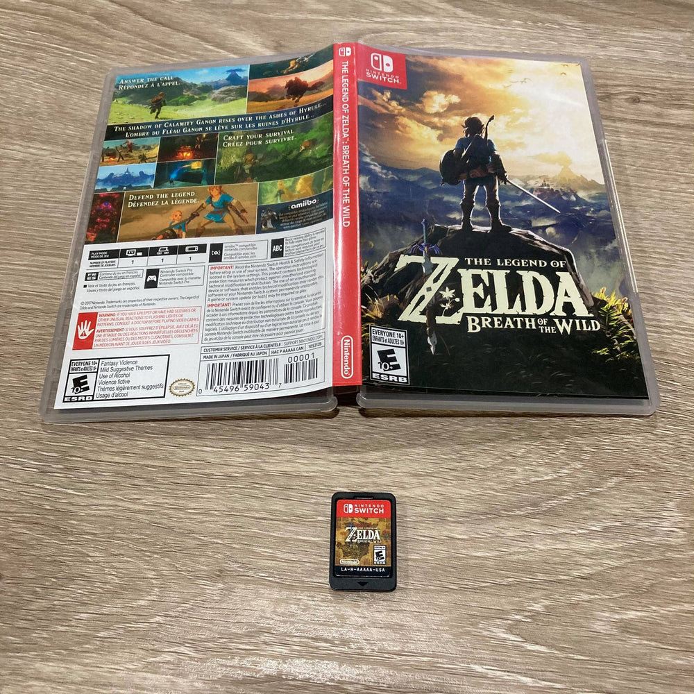 Zelda Breath Of The Wild Nintendo Switch