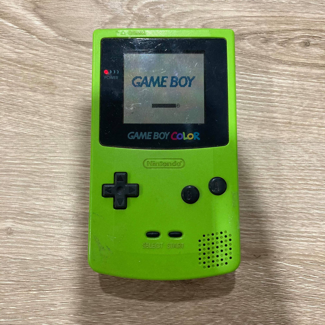 Game Boy Color Green GameBoy Color Console