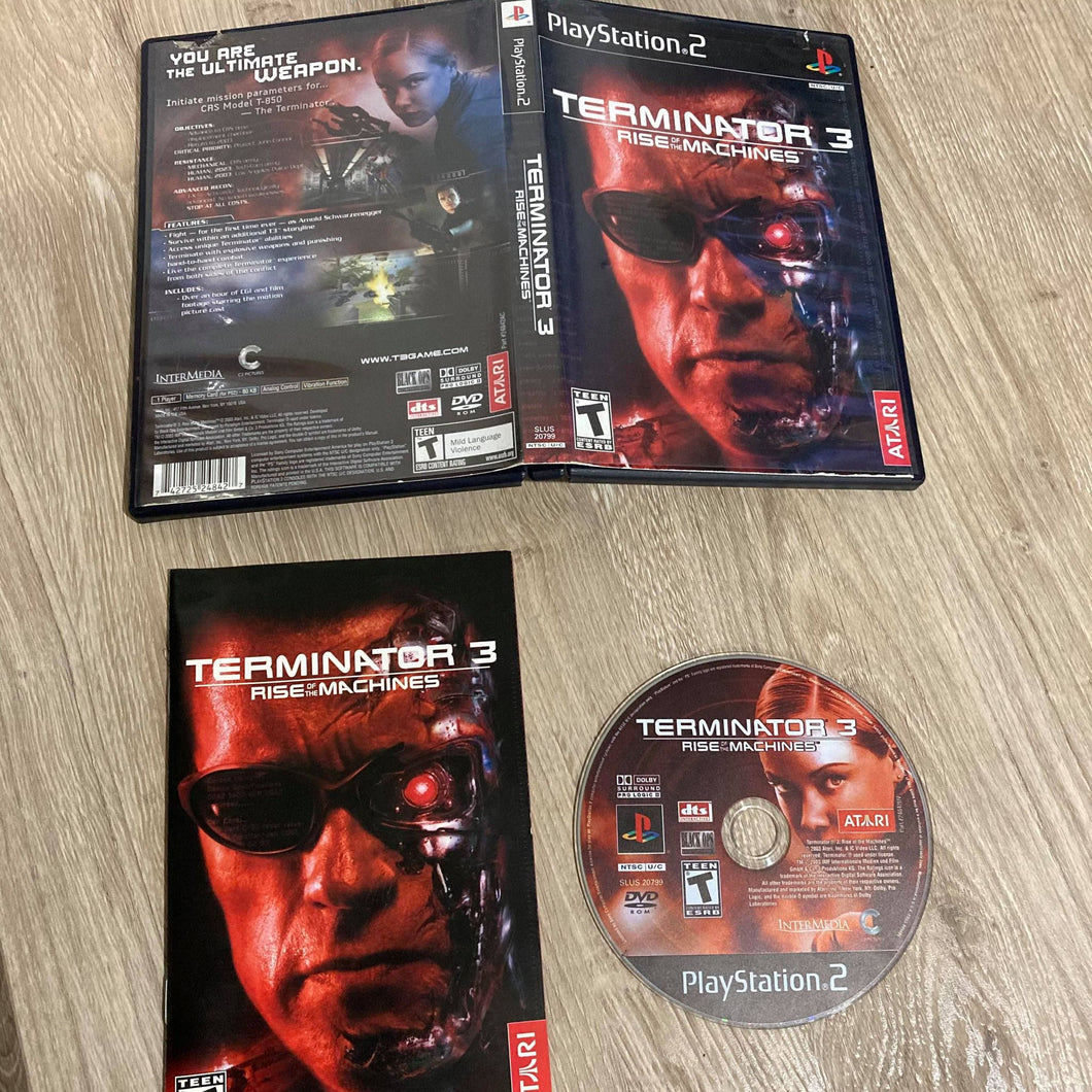 Terminator 3 Rise Of The Machines Playstation 2