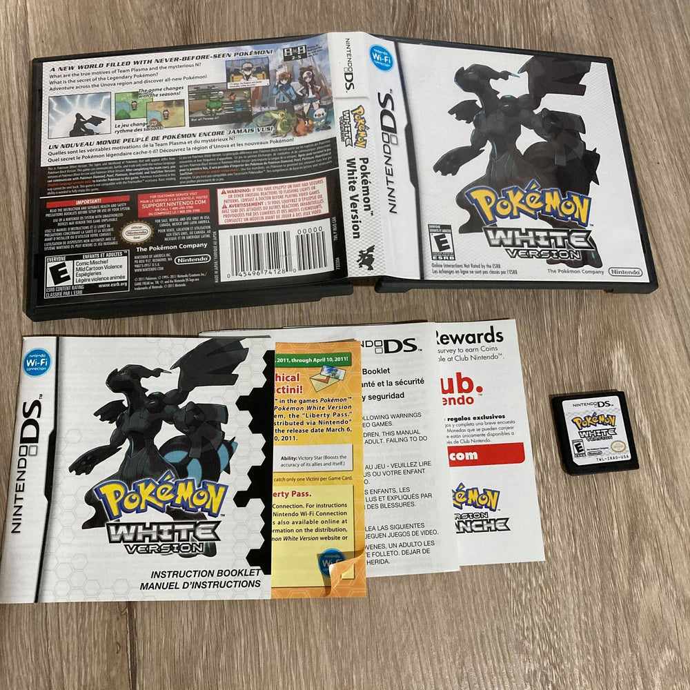 Pokemon White Nintendo DS