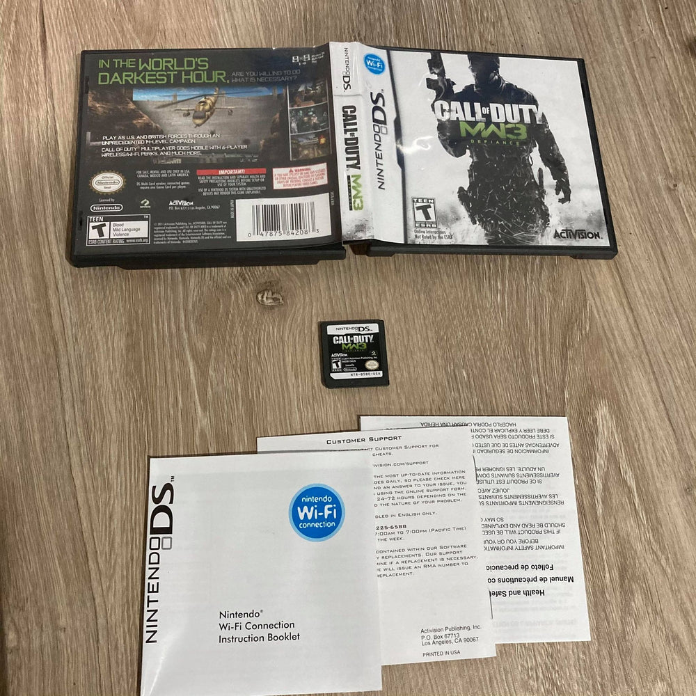 Call Of Duty Modern Warfare 3 Nintendo DS