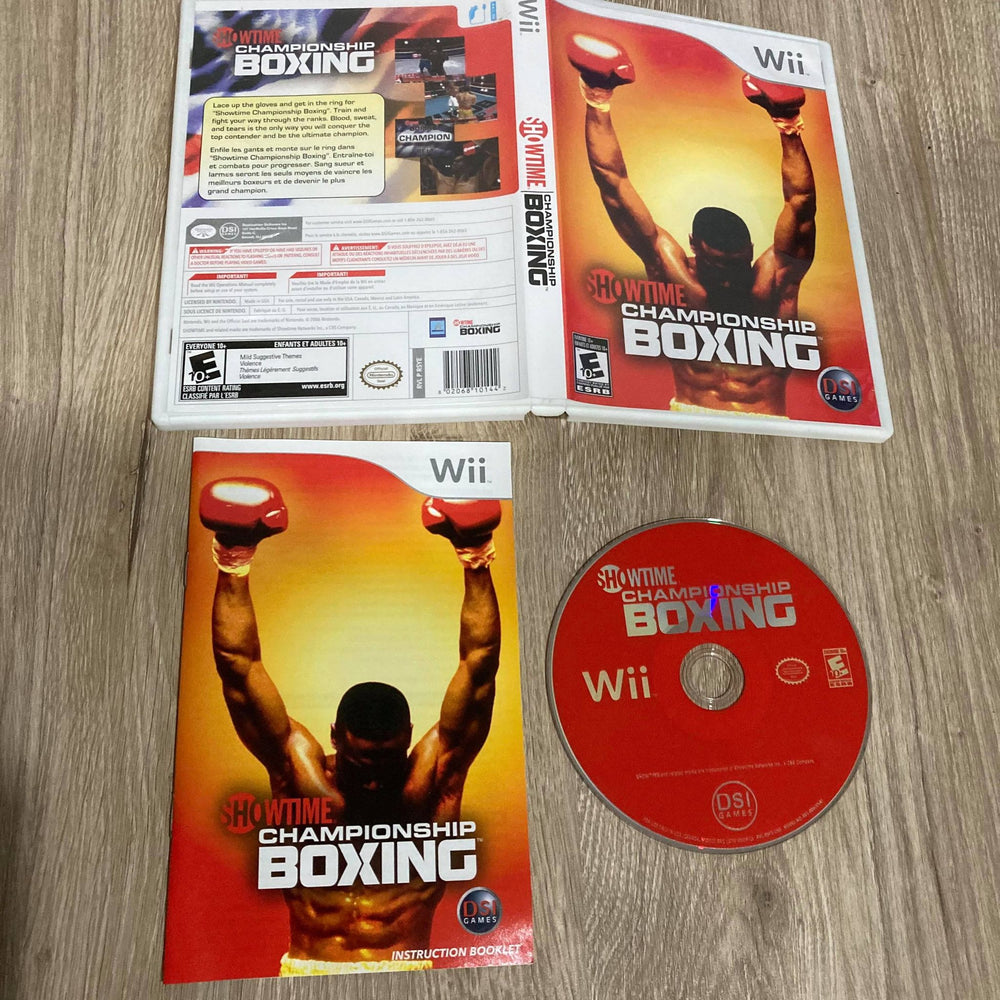 Showtime Championship Boxing Wii
