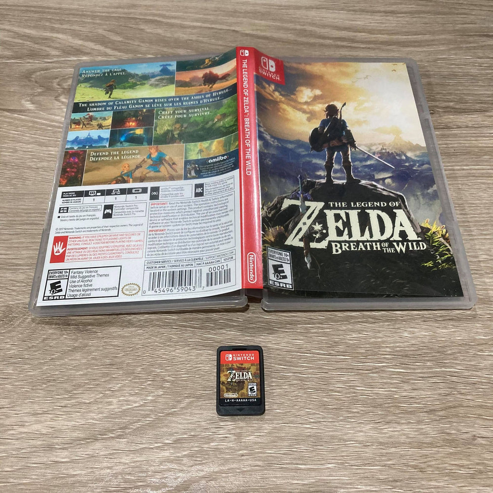 Zelda Breath Of The Wild Nintendo Switch