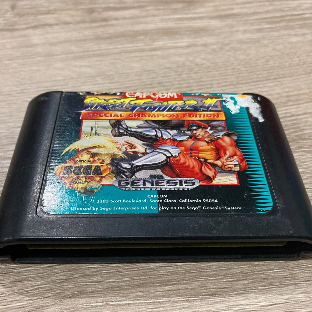 Street Fighter II Special Champion Edition Sega Genesis