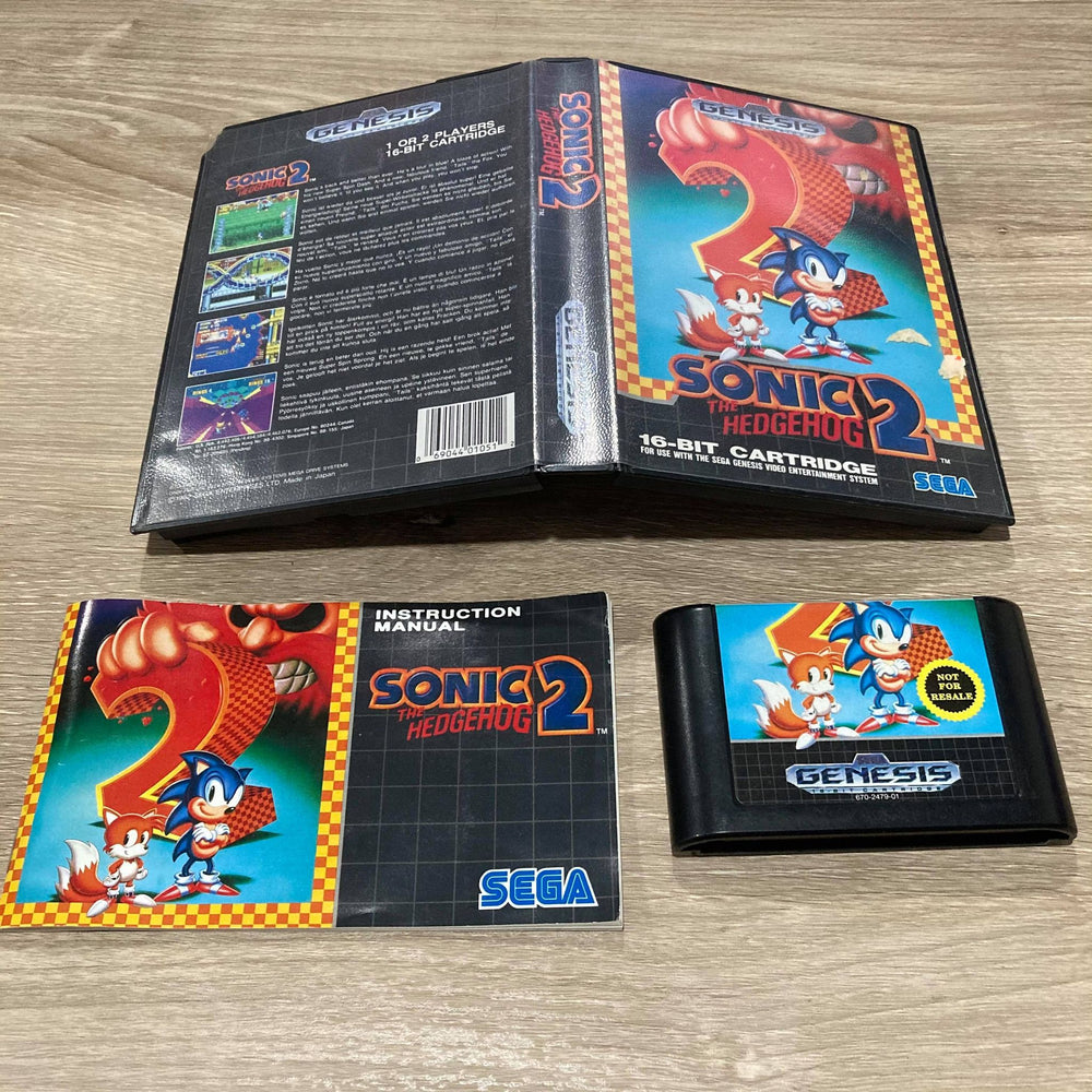 Sonic The Hedgehog 2 Sega Genesis